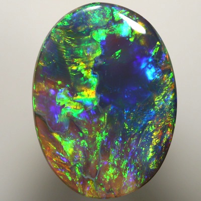 SOLID BLACK OPAL Gem quality opal with bright Golden gemmy fire  SEE VIDEO